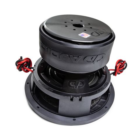 12 inch 9500 series subwoofer angled top to the bottom showing motor basket and cone