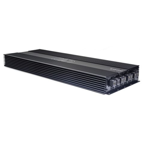 Photo of Z13000 angled back to the left showing side, top plate, and power connection side panel