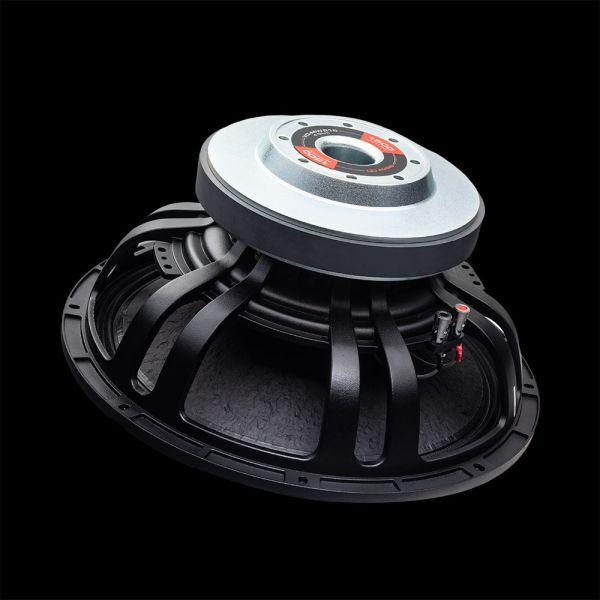 Photo of MW815 angled bottom to top to show ferrite motor and basket