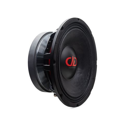 Photo of MW812 angled front to back to show cone, dustcap, part of basket and motor