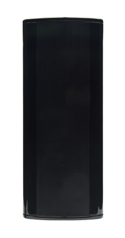 Photo of a LS-241 speakers- shot facing front to show mesh grill
