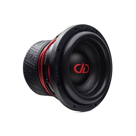 10 inch 710f subwoofer angled right showing motor coil basket and surround