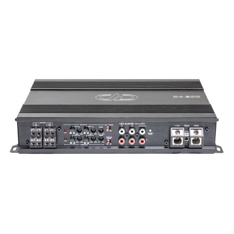 D4.200 4ch Amplifier 3qtr top view