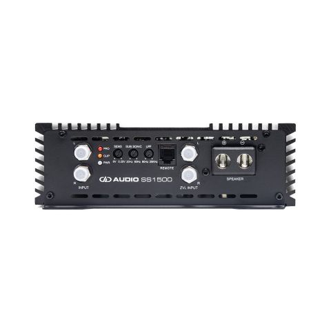 Photo of SS1500 settings and connections panel