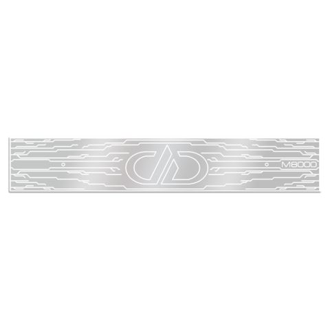 M8000 LED clear vanity plate